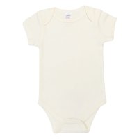 BS4651-C-36: Cream Bodysuit (3-6 Months)